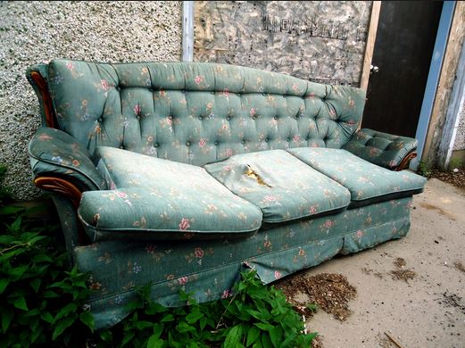 Recycle the sofa