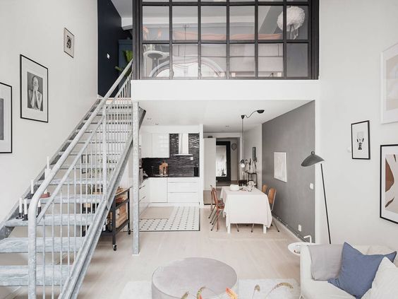 The Nordroom - A bright Scandinavian loft apartment