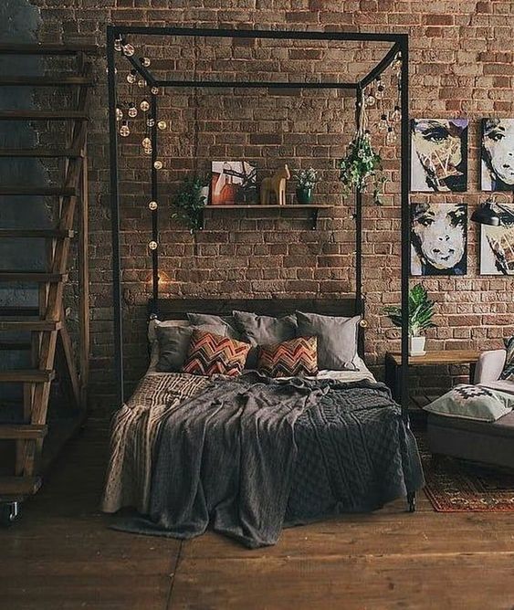 Awesome 20+ Modern Style for industrial bedroom design ideas