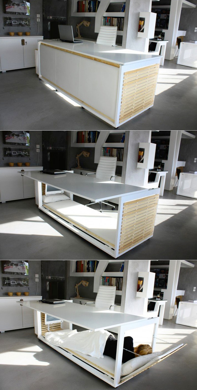 Creative desk with bed "width =" 800 "height =" 1586 "srcset =" https://mileray.com/wp-content/uploads/2020/05/1588505101_204_Inspirational-Workspace-Design-Makes-Your-Bedroom-Looks-Trendy-and-Awesome.jpeg 800w, https: / /mileray.com/wp-content/uploads/2016/02/28-Work-desk-bed-151x300.jpeg 151w, https://mileray.com/wp-content/uploads/2016/02/28-Work - desk-bed-768x1523.jpeg 768w, https://mileray.com/wp-content/uploads/2016/02/28-Work-desk-bed-517x1024.jpeg 517w, https://mileray.com/wp - content / uploads / 2016/02 / 28-Work-Desk-Bett-696x1380.jpeg 696w, https://mileray.com/wp-content/uploads/2016/02/28-Work-desk-bed-212x420. JPEG 212w "sizes =" (maximum width: 800px) 100vw, 800px