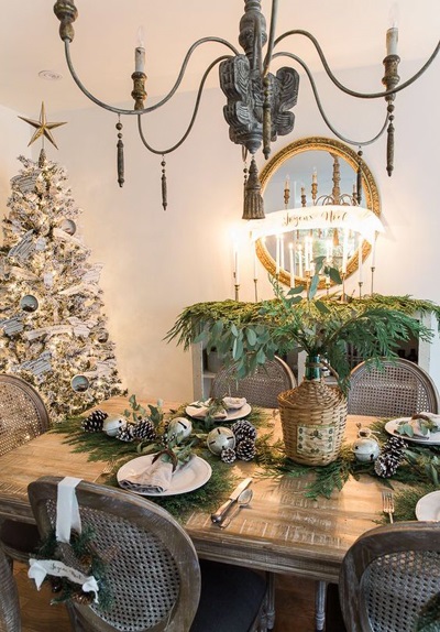 Christmas dining room decor 5 "width =" 400 "height =" 574 "srcset =" https://mileray.com/wp-content/uploads/2020/05/1588507253_74_Christmas-Dining-Room-Decor-Create-a-Christmas-Atmosphere-Inside.jpg 400w , https://mileray.com/wp-content/uploads/2018/01/christmas-dining-room-decor-5-HomewithHolliday-209x300.jpg 209w, https://mileray.com/wp-content/uploads / 2018/01 / christmas-dining-room-decor-5-HomewithHolliday-293x420.jpg 293w "sizes =" (maximum width: 400px) 100vw, 400px