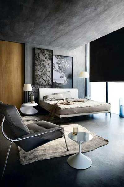 industrial bedroom design "width =" 400 "height =" 600