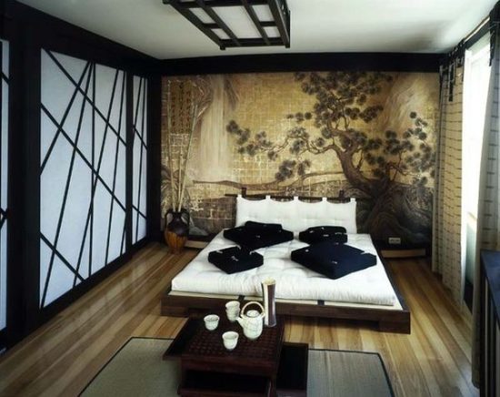 Japanese bedroom with wall accent design "width =" 582 "height =" 461 "srcset =" https://mileray.com/wp-content/uploads/2017/06/Japanese-bedroom-with-wall-accent-design- 1 .jpg 550w, https://mileray.com/wp-content/uploads/2017/06/Japanese-bedroom-with-wall-accent-design-1-300x238.jpg 300w, https://mileray.com/ wp -content / uploads / 2017/06 / Japanese-bedroom-with-wall-accent-design-1-530x420.jpg 530w "sizes =" (maximum width: 582px) 100vw, 582px