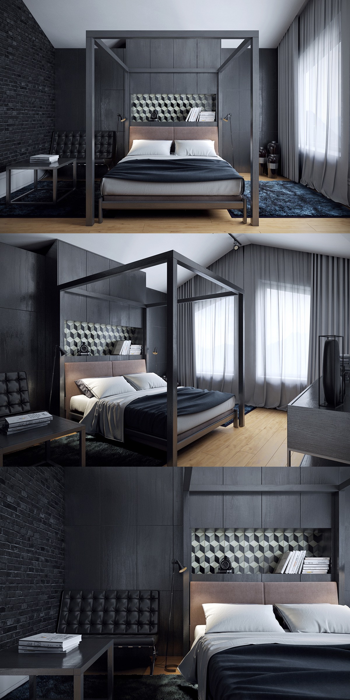 Dark bedroom concept "width =" 1200 "height =" 2400 "srcset =" https://mileray.com/wp-content/uploads/2020/05/1588510455_915_Dark-Bedroom-Design-Ideas-and-Inspiration-To-Get-The-Relax.jpg 1200w, https://mileray.com/ wp -content / uploads / 2016/07 / Sergey-Kondratev-150x300.jpg 150w, https://mileray.com/wp-content/uploads/2016/07/Sergey-Kondratev-768x1536.jpg 768w, https: // myfashionos .com / wp-content / uploads / 2016/07 / Sergey-Kondratev-512x1024.jpg 512w, https://mileray.com/wp-content/uploads/2016/07/Sergey-Kondratev-696x1392.jpg 696w, https : //mileray.com/wp-content/uploads/2016/07/Sergey-Kondratev-1068x2136.jpg 1068w, https://mileray.com/wp-content/uploads/2016/07/Sergey-Kondratev-210x420. jpg 210w "sizes =" (maximum width: 1200px) 100vw, 1200px