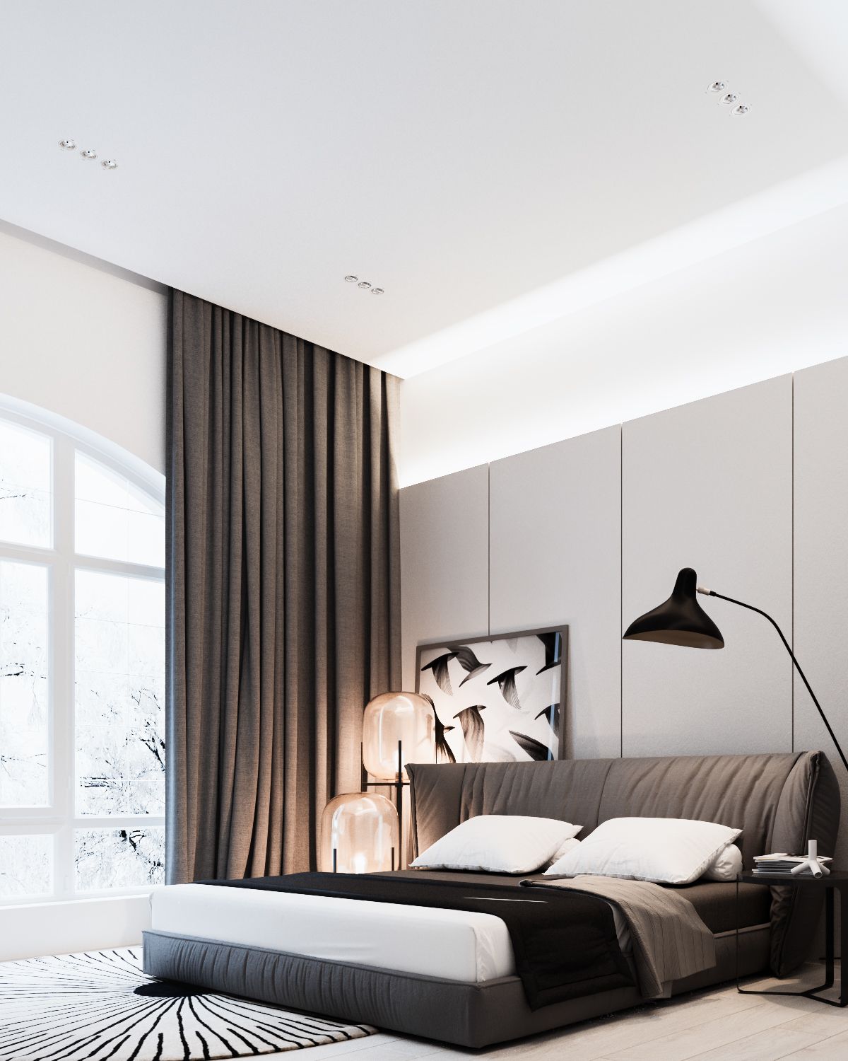 Modern bedroom interior style "width =" 1200 "height =" 1500 "srcset =" https://mileray.com/wp-content/uploads/2020/05/1588510798_760_2-Modern-Interior-Style-For-Stylish-Bedroom-Design.jpg 1200w, https : //mileray.com/wp-content/uploads/2016/06/sophisticated-greyscale-bedroom-design-1-240x300.jpg 240w, https://mileray.com/wp-content/uploads/2016/06/ sophisticated-grayscale-bedroom-design-1-768x960.jpg 768w, https://mileray.com/wp-content/uploads/2016/06/sophisticated-greyscale-bedroom-design-1-819x1024.jpg 819w, https: //mileray.com/wp-content/uploads/2016/06/sophisticated-greyscale-bedroom-design-1-696x870.jpg 696w, https://mileray.com/wp-content/uploads/2016/06/sophisticated -greyscale-bedroom-design-1-1068x1335.jpg 1068w, https://mileray.com/wp-content/uploads/2016/06/sophisticated-greyscale-bedroom-design-1-336x420.jpg 336w "sizes =" (maximum width: 1200px) 100vw, 1200px