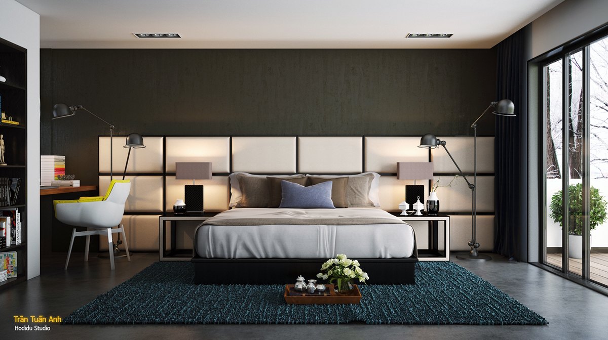 Luxury bedroom theme and design