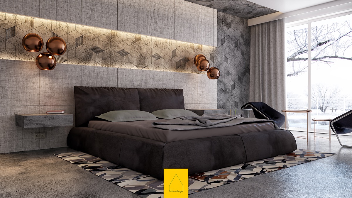 Luxury bedroom theme