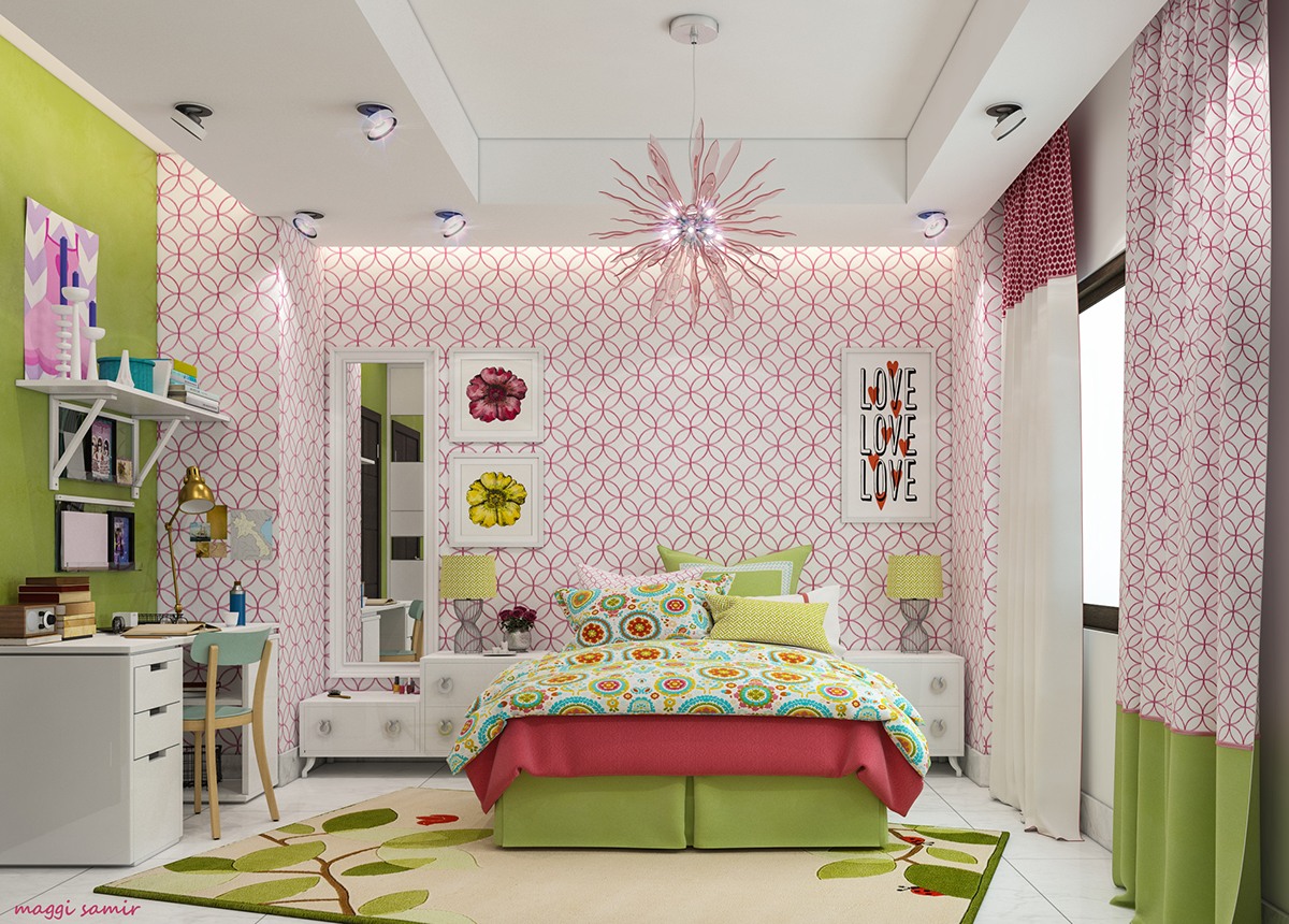 Room decor idea for girls "width =" 1200 "height =" 860 "srcset =" https://mileray.com/wp-content/uploads/2020/05/1588511384_955_Colorful-Kids-Bedroom-Paint-Ideas-For-Energetic-Kids.jpg 1200w, https: //mileray.com/wp-content/uploads/2016/05/green-orange-blue-bedroom-1-300x215.jpg 300w, https://mileray.com/wp-content/uploads/2016/05/ green -orange-blue-bedroom-1-768x550.jpg 768w, https://mileray.com/wp-content/uploads/2016/05/green-orange-blue-bedroom-1-1024x734.jpg 1024w, https: / /mileray.com/wp-content/uploads/2016/05/green-orange-blue-bedroom-1-696x499.jpg 696w, https://mileray.com/wp-content/uploads/2016/05/green - orange-blue-bedroom-1-1068x765.jpg 1068w, https://mileray.com/wp-content/uploads/2016/05/green-orange-blue-bedroom-1-586x420.jpg 586w "sizes =" ( maximum width: 1200px) 100vw, 1200px