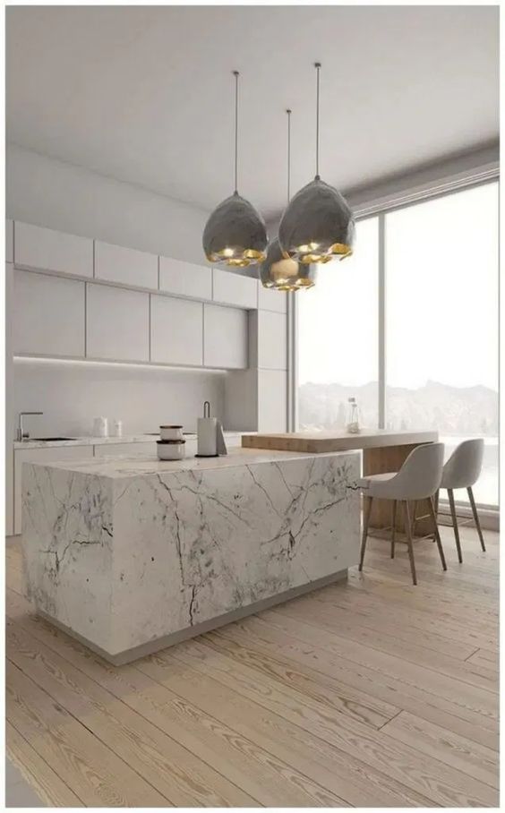 √19 Gorgeous Modern Kitchen Design Ideas You'll Love #modernkitchen #kitchendesign #kitchendesignideas | flamming.com