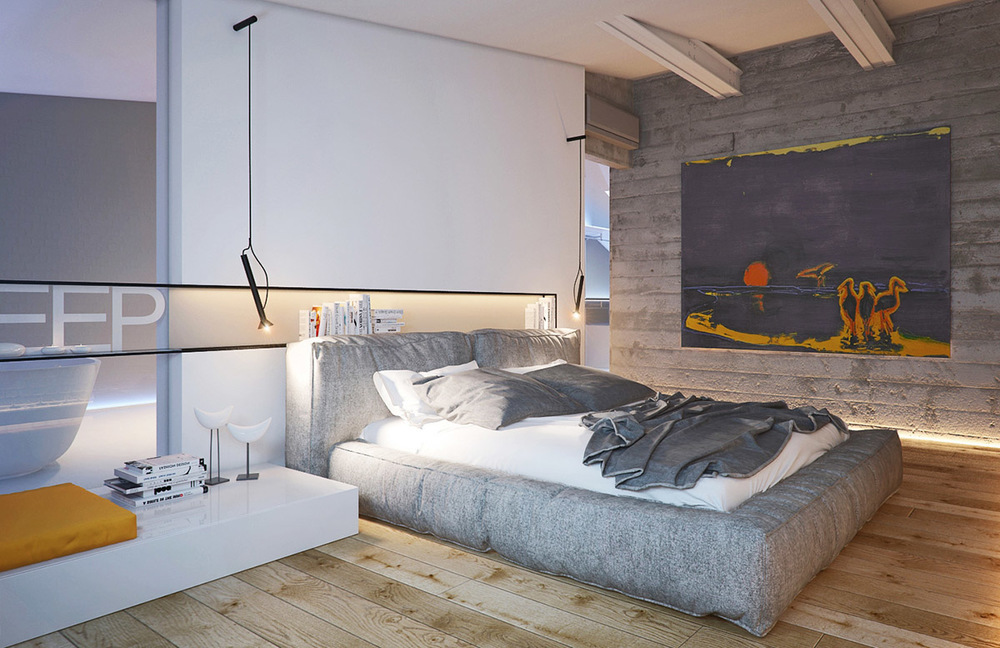 Attic bedroom ideas for men "width =" 1000 "height =" 648 "srcset =" https://mileray.com/wp-content/uploads/2020/05/1588511627_446_The-Attic-bedroom-design-For-Masculine-Men’s-Retreat.jpg 1000w, https: // mileray.com/wp-content/uploads/2016/03/concrete-accent-wall-300x194.jpg 300w, https://mileray.com/wp-content/uploads/2016/03/concrete-accent-wall-768x498 .jpg 768w, https://mileray.com/wp-content/uploads/2016/03/concrete-accent-wall-696x451.jpg 696w, https://mileray.com/wp-content/uploads/2016/03 /concrete-accent-wall-648x420.jpg 648w "sizes =" (maximum width: 1000px) 100vw, 1000px