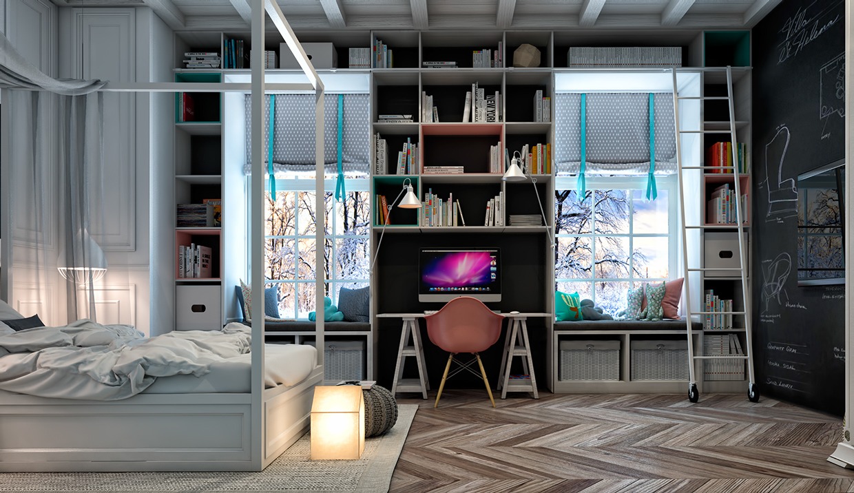 Book store inspiration for teenagers room "width =" 1240 "height =" 716 "srcset =" https://mileray.com/wp-content/uploads/2020/05/1588511778_554_3-Cool-Bedroom-Design-That-Teens-Would-Love.jpg 1240w, https: // myfashionos. com / wp-content / uploads / 2016/03 / book-storage-300x173.jpg 300w, https://mileray.com/wp-content/uploads/2016/03/book-storage-768x443.jpg 768w, https: //mileray.com/wp-content/uploads/2016/03/book-storage-1024x591.jpg 1024w, https://mileray.com/wp-content/uploads/2016/03/book-storage-696x402. jpg 696w, https://mileray.com/wp-content/uploads/2016/03/book-storage-1068x617.jpg 1068w, https://mileray.com/wp-content/uploads/2016/03/book- storage-727x420.jpg 727w "Sizes =" (maximum width: 1240px) 100vw, 1240px