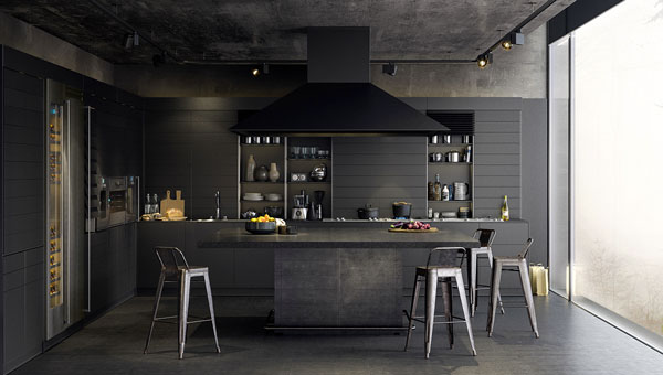 dark-kitchen-charcoal-painted-with-open-shelves "width =" 600 "height =" 340 "srcset =" https://mileray.com/wp-content/uploads/2017/08/dark-kitchen-charcoal -painted-with-open-shelves-design-at-sketch-1.jpg 600w, https://mileray.com/wp-content/uploads/2017/08/dark-kitchen-charcoal-painted-with-open- Regale-Design-At-Sketch-1-300x170.jpg 300w "sizes =" (maximum width: 600px) 100vw, 600px