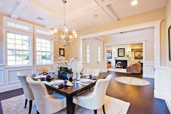 traditional classic dining room design "width =" 600 "height =" 400