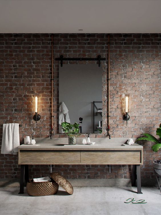 51 industrial-style bathrooms and ideas and accessories that you can copy