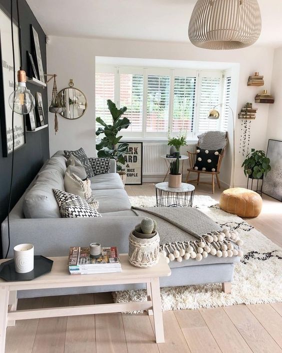 67 Inspirational Modern Living Room Decor Ideas For Small Apartment You Will Like It lumbung-batu.com #livingroom #livingroomdecor #livingroomdecorideas