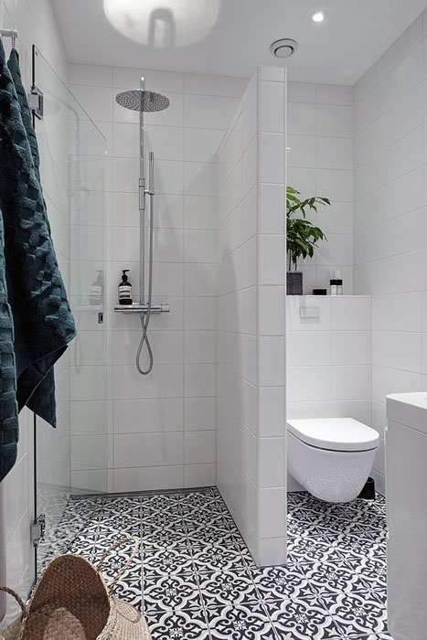 Minimalistic small bathroom decor ideas "width =" 467 "height =" 700