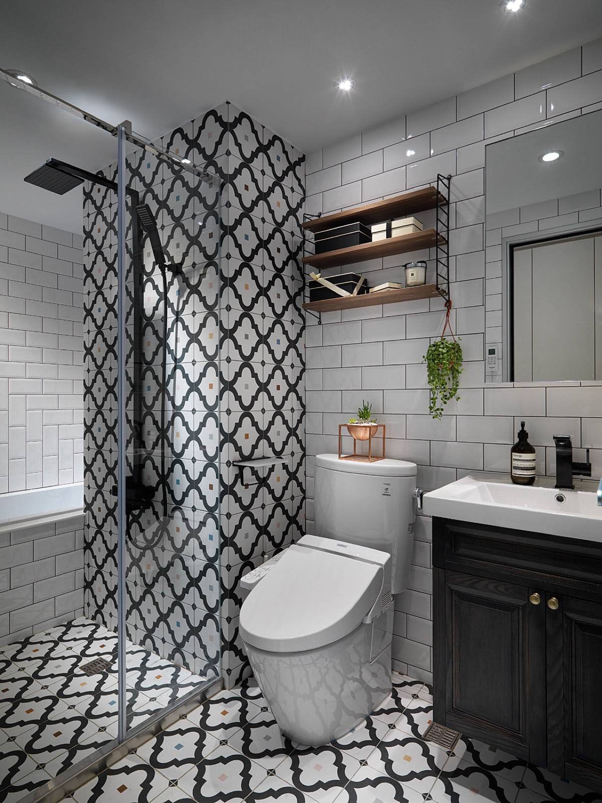 geometric bathroom design "width =" 1200 "height =" 1600 "srcset =" https://mileray.com/wp-content/uploads/2020/05/1588514714_451_Trendy-Bathroom-Designs-Combined-With-Modern-and-Geometric-Concept-Decor.jpg 1200w , https://mileray.com/wp-content/uploads/2017/04/patterned-bathroom-tiles-in-scandinavian-style-bathroom-225x300.jpg 225w, https://mileray.com/wp-content / uploads / 2017/04 / patterned-bathroom-tiles-in-scandinavian-style-bathroom-768x1024.jpg 768w, https://mileray.com/wp-content/uploads/2017/04/patterned-bathroom-tiles- bathroom in Scandinavian style 696x928.jpg 696w, https://mileray.com/wp-content/uploads/2017/04/patterned-bathroom-tiles-in-scandinavian-style-bathroom-1068x1424.jpg 1068w, https: // myfashionos .com / wp-content / uploads / 2017/04 / patterned-bathroom-tiles-in-scandinavian-style-bathroom-315x420.jpg 315w "Sizes =" (maximum width: 1200px) 100vw, 1200px