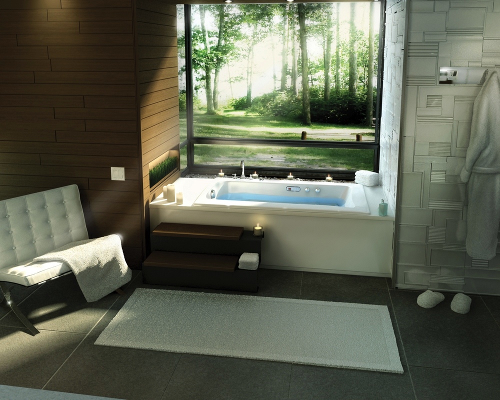 beautiful bathroom with exterior view "width =" 1000 "height =" 800 "srcset =" https://mileray.com/wp-content/uploads/2020/05/1588514814_603_Beautiful-Bathroom-Designs-With-Bathtubs-Decor-Which-Show-A-View.jpeg 1000w, https: // myfashionos. com / wp-content / uploads / 2016/08 / Pearl-Baths1-300x240.jpeg 300w, https://mileray.com/wp-content/uploads/2016/08/Pearl-Baths1-768x614.jpeg 768w, https: //mileray.com/wp-content/uploads/2016/08/Pearl-Baths1-696x557.jpeg 696w, https://mileray.com/wp-content/uploads/2016/08/Pearl-Baths1-525x420.jpeg 525w "sizes =" (maximum width: 1000px) 100vw, 1000px