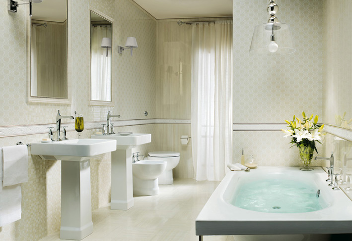 Traditional bathroom design with white tiles "width =" 709 "height =" 487 "srcset =" https://mileray.com/wp-content/uploads/2020/05/1588514931_737_Stunning-Bathroom-Designs-With-Perfect-Wall-Decor-Bring-Out-The.jpeg 709w, https://mileray.com/wp-content/uploads/2016/08/Traditional-white-tile-bathroom-design-FAPCeramiche-300x206.jpeg 300w, https://mileray.com/wp-content/uploads /2016/08/Traditional-white-tile-bathroom-design-FAPCeramiche-100x70.jpeg 100w, https://mileray.com/wp-content/uploads/2016/08/Traditional-white-tile-bathroom-design- FAPCeramiche-218x150.jpeg 218w, https://mileray.com/wp-content/uploads/2016/08/Traditional-white-tile-bathroom-design-FAPCeramiche-696x478.jpeg 696w, https://mileray.com/ wp-content / uploads / 2016/08 / Traditional-white-tile-bathroom-design-FAPCeramiche-611x420.jpeg 611w "sizes =" (maximum width: 709px) 100vw, 709px