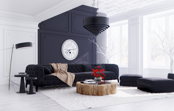 Black living room decoration "width =" 700 "height =" 447 "srcset =" https://mileray.com/wp-content/uploads/2020/05/1588515005_455_8-Creative-Living-Room-Design-That-Would-Be-Nice-Welcoming.png 700w, https: // myfashionos .com / wp-content / uploads / 2016/03 / black-velvet-sofa-300x192.png 300w, https://mileray.com/wp-content/uploads/2016/03/black-velvet-sofa-696x444. png 696w, https://mileray.com/wp-content/uploads/2016/03/black-velvet-sofa-658x420.png 658w "sizes =" (maximum width: 700px) 100vw, 700px