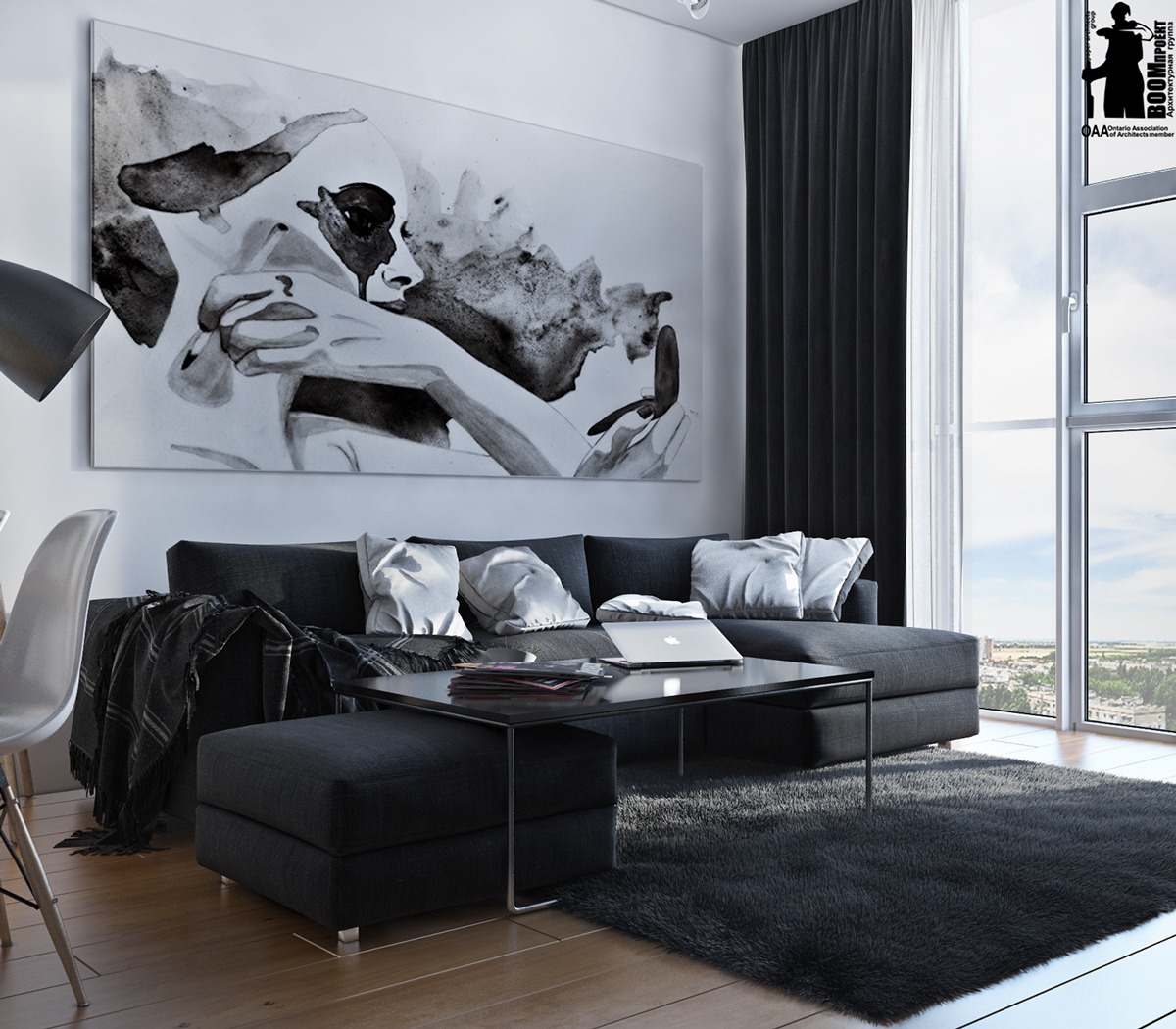 Black and white interior design idea "width =" 1200 "height =" 1050 "srcset =" https://mileray.com/wp-content/uploads/2016/04/artistic-black-and-white-interior-design . jpg 1200w, https://mileray.com/wp-content/uploads/2016/04/artistic-black-and-white-interior-design-300x263.jpg 300w, https://mileray.com/wp-content/ Uploads / 2016/04 / artistic-black-white-interior-architecture-768x672.jpg 768w, https://mileray.com/wp-content/uploads/2016/04/artistic-black-and-white-interior -design-1024x896 .jpg 1024w, https://mileray.com/wp-content/uploads/2016/04/artistic-black-and-white-interior-design-696x609.jpg 696w, https://mileray.com / wp-content /uploads/2016/04/artistic-black-and-white-interior-design-1068x935.jpg 1068w, https://mileray.com/wp-content/uploads/2016/04/artistic-black- und-weiß- Innenarchitektur-480x420.jpg 480w "Sizes =" (maximum width: 1200px) 100vw, 1200px