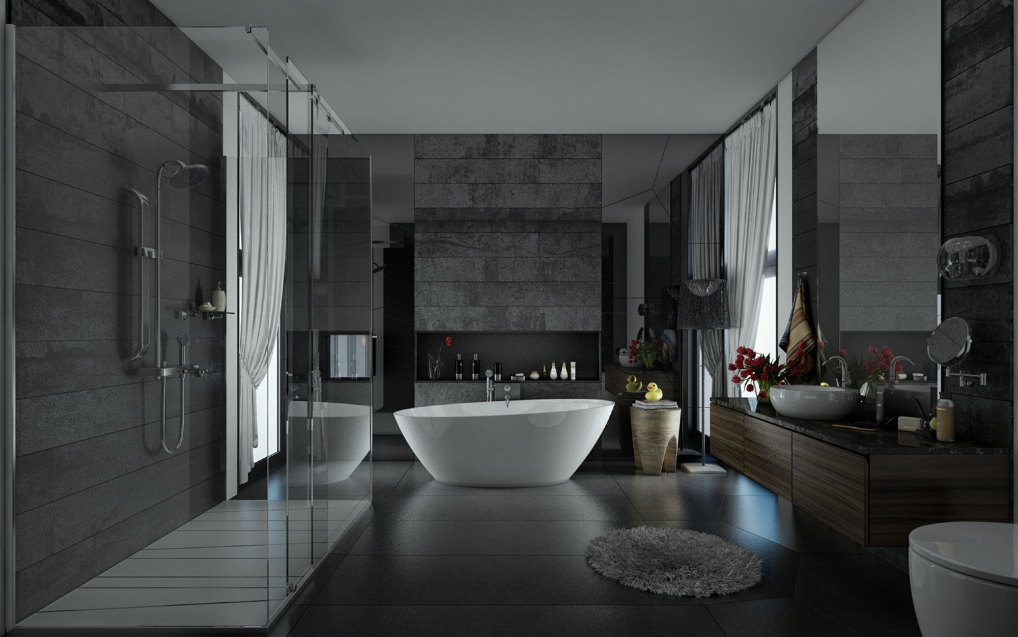 modern bathroom design "width =" 2000 "height =" 1251 "srcset =" https://mileray.com/wp-content/uploads/2020/05/1588515743_850_Smart-Tips-Renovating-Spacious-Bathroom-Interior-Designs-With-Simple-and.jpg 2000w, https://mileray.com/ wp -content / uploads / 2016/10 / Blalank-Visualization-300x188.jpg 300w, https://mileray.com/wp-content/uploads/2016/10/Blalank-Visualization-768x480.jpg 768w, https: // myfashionos .com / wp-content / uploads / 2016/10 / Blalank-Visualization-1024x641.jpg 1024w, https://mileray.com/wp-content/uploads/2016/10/Blalank-Visualization-696x435.jpg 696w, https : //mileray.com/wp-content/uploads/2016/10/Blalank-Visualization-1068x668.jpg 1068w, https://mileray.com/wp-content/uploads/2016/10/Blalank-Visualization-671x420. jpg 671w "sizes =" (maximum width: 2000px) 100vw, 2000px
