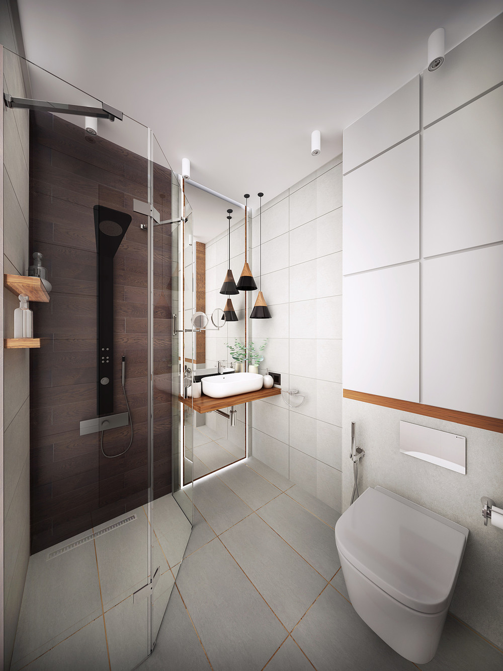white bathroom with glass shower "width =" 1000 "height =" 1333 "srcset =" https://mileray.com/wp-content/uploads/2020/05/1588516143_8_Inspiration-For-Bathroom-Decorating-Ideas-With-an-Attractive-Design-Showing.jpg 1000w, https://mileray.com/ wp -content / uploads / 2016/09 / DesignRush-225x300.jpg 225w, https://mileray.com/wp-content/uploads/2016/09/DesignRush-768x1024.jpg 768w, https://mileray.com/ wp -content / uploads / 2016/09 / DesignRush-696x928.jpg 696w, https://mileray.com/wp-content/uploads/2016/09/DesignRush-315x420.jpg 315w "Sizes =" (maximum width: 1000px) 100vw, 1000px