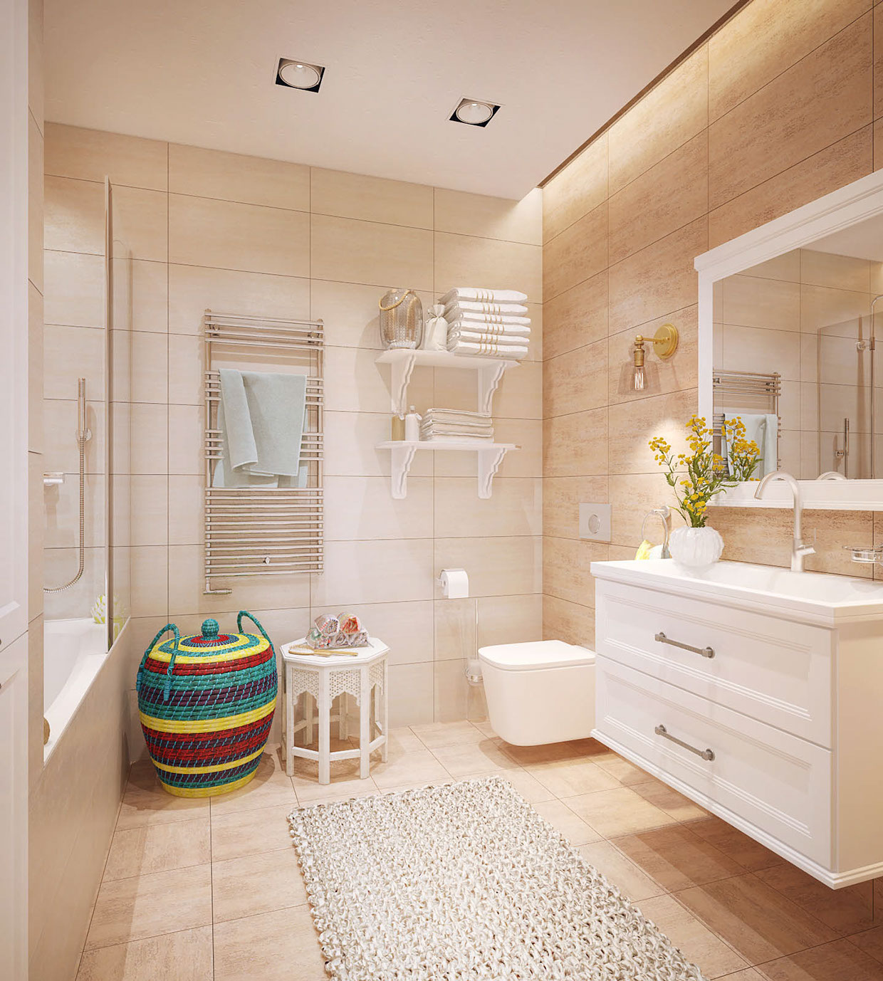 Pastel color modern bathroom "width =" 1240 "height =" 1378 "srcset =" https://mileray.com/wp-content/uploads/2020/05/1588516328_750_Applying-Modern-Bathroom-Decor-With-Creative-and-Perfect-Decorating-Which.jpg 1240w, https://mileray.com / wp-content / uploads / 2016/09 / Pavel-Voytov2-270x300.jpg 270w, https://mileray.com/wp-content/uploads/2016/09/Pavel-Voytov2-768x853.jpg 768w, https: / / mileray.com/wp-content/uploads/2016/09/Pavel-Voytov2-921x1024.jpg 921w, https://mileray.com/wp-content/uploads/2016/09/Pavel-Voytov2-696x773.jpg 696w, https://mileray.com/wp-content/uploads/2016/09/Pavel-Voytov2-1068x1187.jpg 1068w, https://mileray.com/wp-content/uploads/2016/09/Pavel-Voytov2- 378x420 .jpg 378w "sizes =" (maximum width: 1240px) 100vw, 1240px
