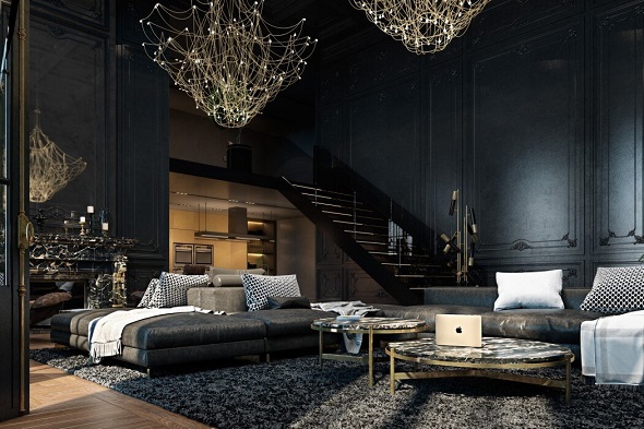 Decorating living room walls "width =" 590 "height =" 393 "srcset =" https://mileray.com/wp-content/uploads/2020/05/1588517135_674_Decorating-Living-Room-Walls-With-A-Shade-Of-Dark-Colour.jpg 590w, https: // myfashionos. com / wp-content / uploads / 2016/08 / decorating-living-room-walls-300x200.jpg 300w "sizes =" (maximum width: 590px) 100vw, 590px