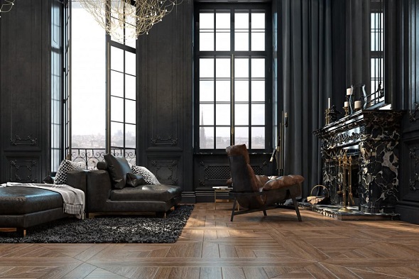 Dark concept for decorating the living room "width =" 590 "height =" 393 "srcset =" https://mileray.com/wp-content/uploads/2020/05/1588517143_483_Decorating-Living-Room-Walls-With-A-Shade-Of-Dark-Colour.jpg 590w , https://mileray.com/wp-content/uploads/2016/08/dark-concept-for-decorating-livingroom-300x200.jpg 300w "sizes =" (maximum width: 590px) 100vw, 590px