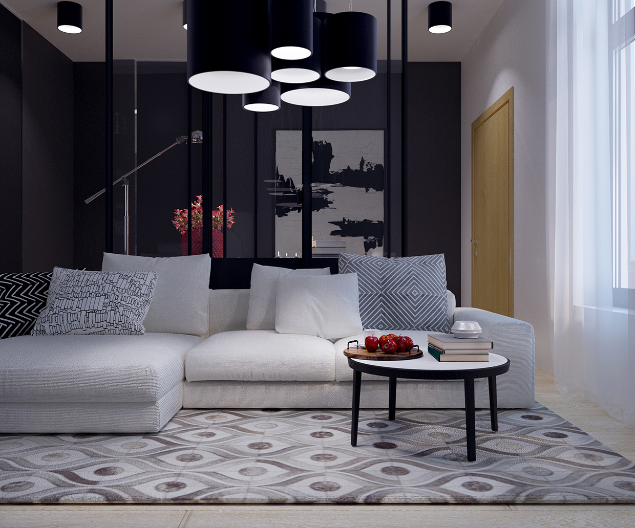 Living room with pendant lamp "width =" 1240 "height =" 1032 "srcset =" https://mileray.com/wp-content/uploads/2020/05/1588517318_360_Living-Room-Decorating-Ideas-With-Minimalist-Design.jpg 1240w, https: // myfashionos. com / wp-content / uploads / 2016/08 / Zinaida-Baklanova2-300x250.jpg 300w, https://mileray.com/wp-content/uploads/2016/08/Zinaida-Baklanova2-768x639.jpg 768w, https: //mileray.com/wp-content/uploads/2016/08/Zinaida-Baklanova2-1024x852.jpg 1024w, https://mileray.com/wp-content/uploads/2016/08/Zinaida-Baklanova2-696x579.jpg 696w, https://mileray.com/wp-content/uploads/2016/08/Zinaida-Baklanova2-1068x889.jpg 1068w, https://mileray.com/wp-content/uploads/2016/08/Zinaida-Baklanova2 -505x420.jpg 505w "sizes =" (maximum width: 1240px) 100vw, 1240px