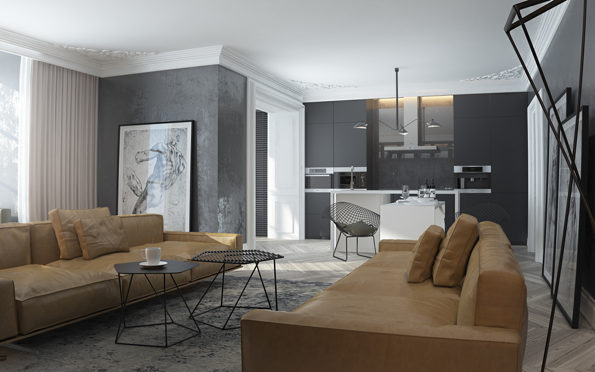 Ideas for artistic living room design "width =" 1200 "height =" 750 "srcset =" https://mileray.com/wp-content/uploads/2020/05/1588518249_995_Artistic-Living-Room-Design-by-Elena-Ovcharenko.jpg 1200w, https: / /mileray.com/wp-content/uploads/2016/06/sophisticated-greyscale-design-concept-300x188.jpg 300w, https://mileray.com/wp-content/uploads/2016/06/sophisticated-greyscale - design-concept-768x480.jpg 768w, https://mileray.com/wp-content/uploads/2016/06/sophisticated-greyscale-design-concept-1024x640.jpg 1024w, https://mileray.com/wp - content / uploads / 2016/06 / sophisticated-grayscale-design-concept-696x435.jpg 696w, https://mileray.com/wp-content/uploads/2016/06/sophisticated-greyscale-design-concept-1068x668. jpg 1068w, https://mileray.com/wp-content/uploads/2016/06/sophisticated-greyscale-design-concept-672x420.jpg 672w "sizes =" (maximum width: 1200px) 100vw, 1200px