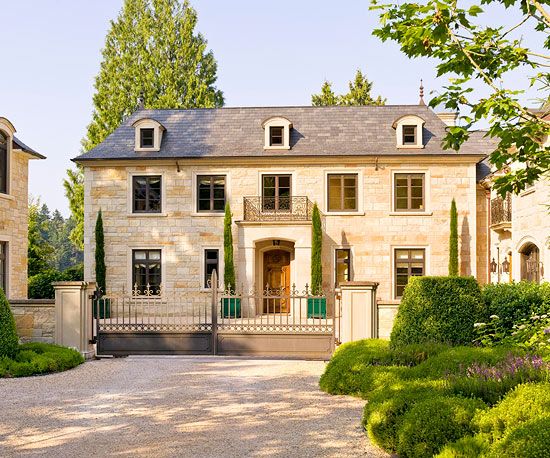 Country French-Style Home Ideas | French style homes, French .