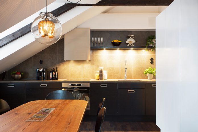 small minimalistic kitchen design style