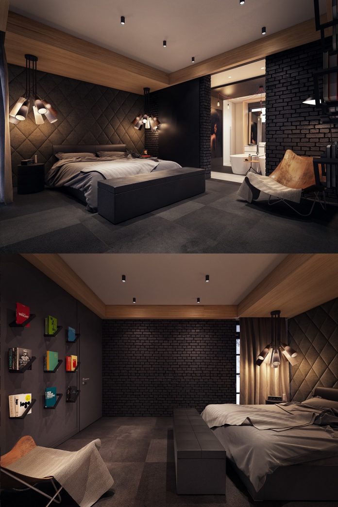 dark bedroom decoration ideas