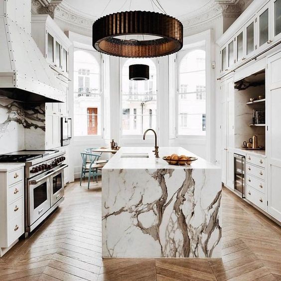 48 amazing marble kitchen ideas that give you luxurious kitchens