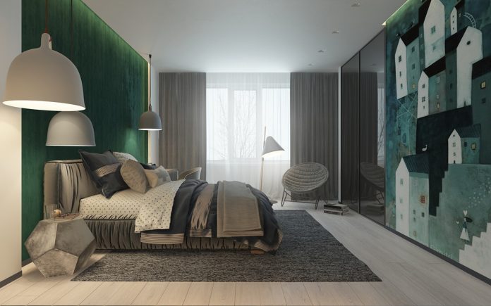 Green bedroom decorating ideas for teenagers