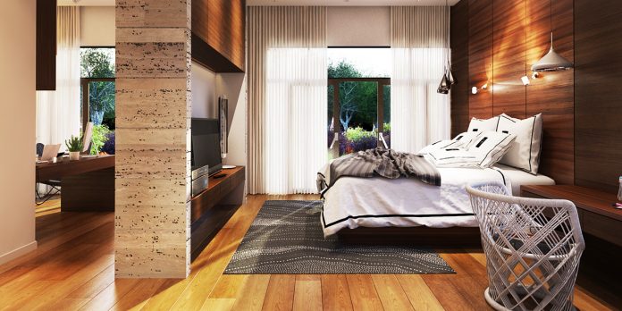 minimalist wood bedroom designs