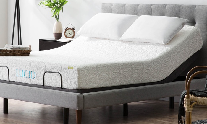 Up To 24% Off on Lucid L300 Adjustable Bed Base | Groupon Goo