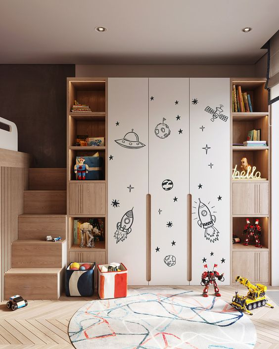 55 Adorable Kid's Bedroom Ideas and Designs | Kids room design .