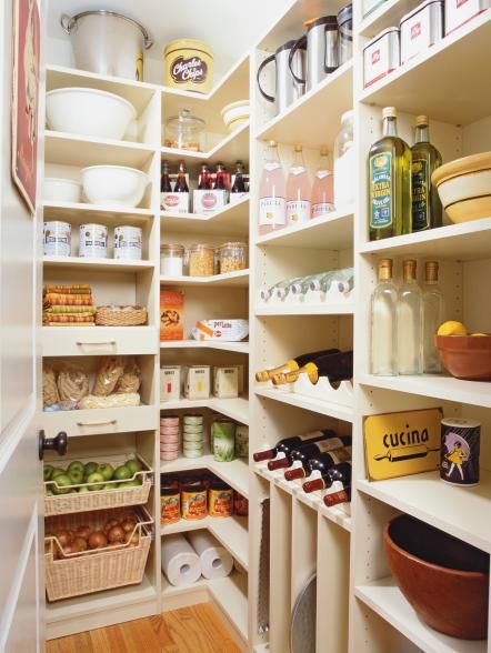 Kitchen Storage Ideas | Pantry design, Kitchen pantry design .