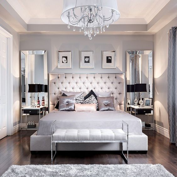 13 Beautiful Gray Bedroom Ideas to Create an Oasis | Luxurious .