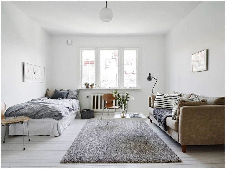 55+ Awesome Studio Apartment With Scandinavian Style Ideas On A .