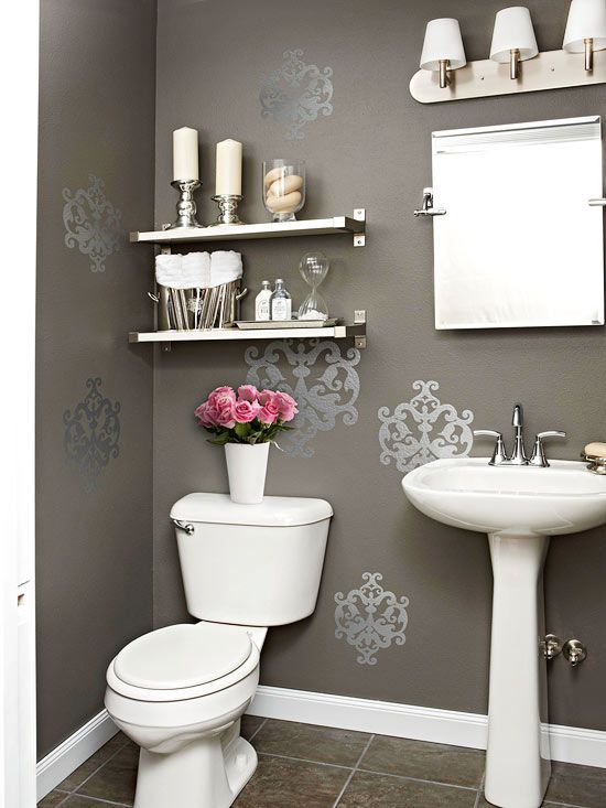 28 Weekend Home Decorating Projects | Small bathroom, Beautiful .