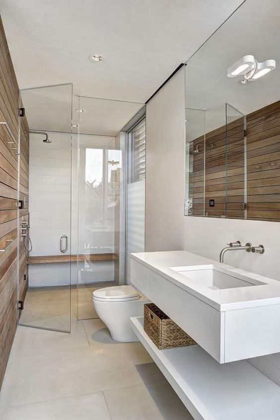 42 Trends 2019 Simple Minimalist Bathroom | Modern bathroom design .