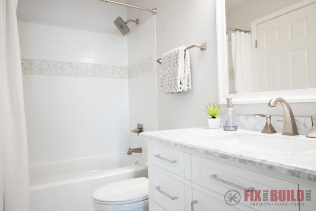 DIY Small Bathroom Remodel | FixThisBuildTh
