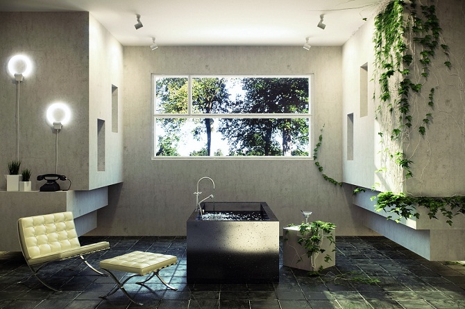 Gorgeous Bathrooms That Connect To Nature In Your Bedroom - RooHo