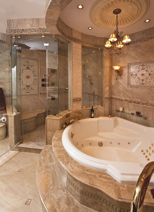 25 Luxurious Marble Bathroom Design Ideas | Luxury master .