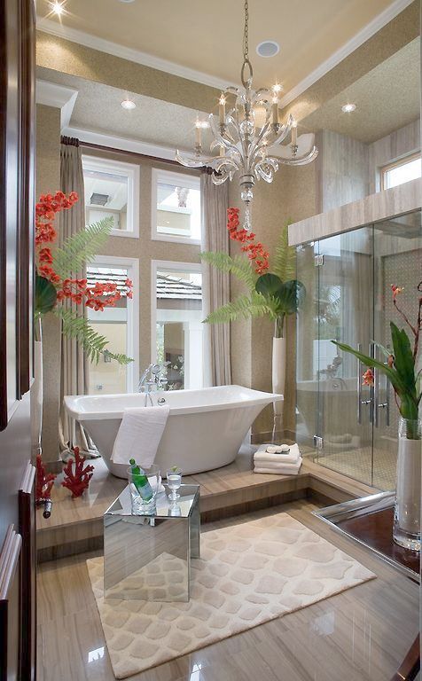 Now that's neat -> Elegant Bathrooms Ideas :) | Beautiful bathroo