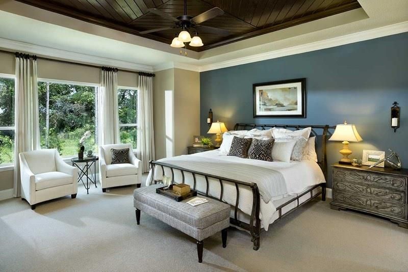 25 Beautiful Bedrooms with Accent Walls | Beautiful bedrooms .